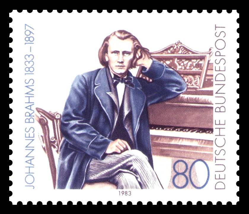 DBP_-_150_Jahre_Johannes_Brahms_-_80_Pfennig_-_1983