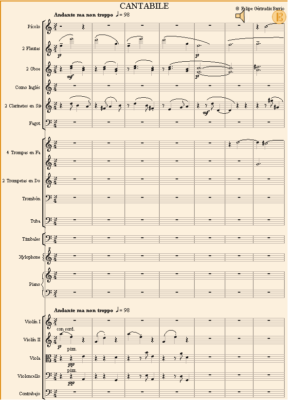 Partitura orquestal