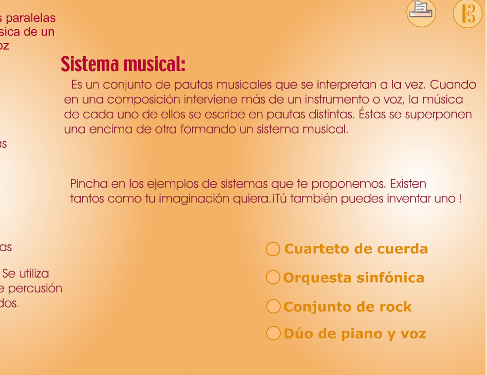 Sistema musical MOS