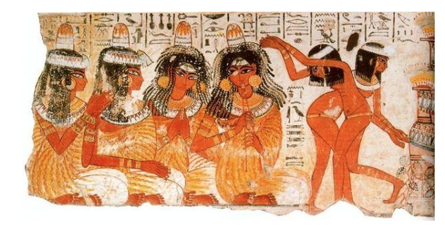 Banquete con músicos y bailarinas (Tumba de Nebamun) Egipto