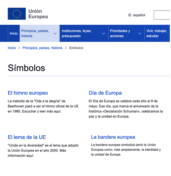simbolos UE captura