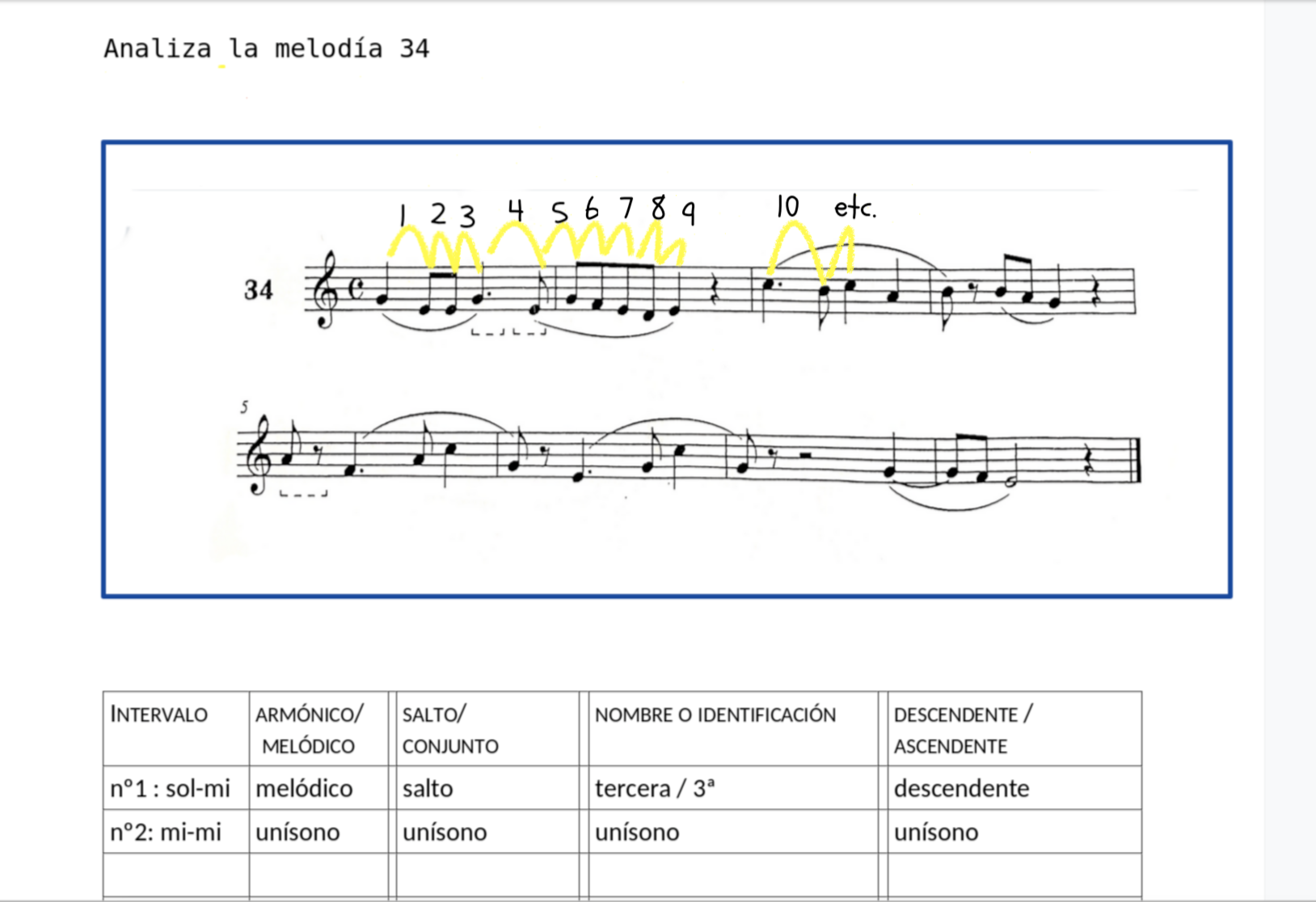 analisis intervalos melodia 34